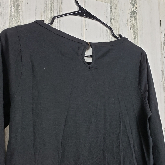 Lucky brand cute black top size small - Picture 6 of 12